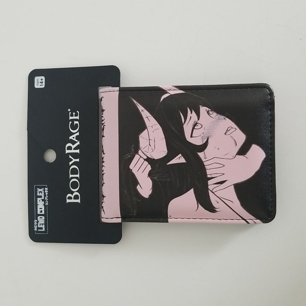 Lewd Complex Faux Leather Graphic Anime Girl Hentai Bifold Wallet